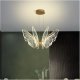Luxury Gold Acrylic Butterfly Chandelier