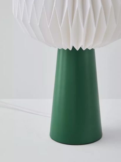 Table Lamp, Woodland Green