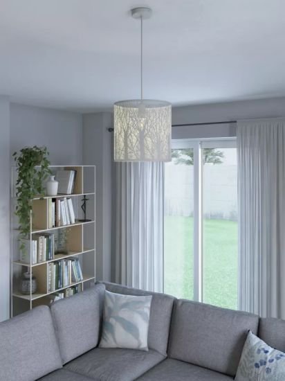 Easy-to-Fit Small Ceiling Shade