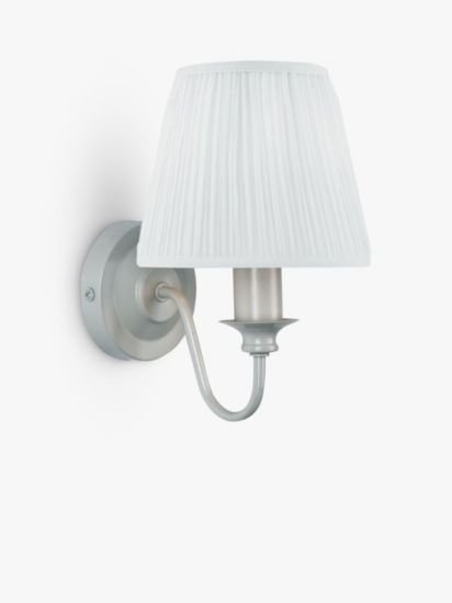 Wall Light, Satin Grey