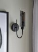 1 Arm Wall Light, Black