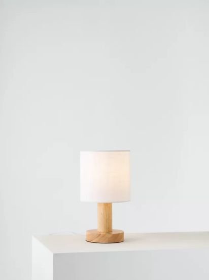 Wood Touch Table Lamp